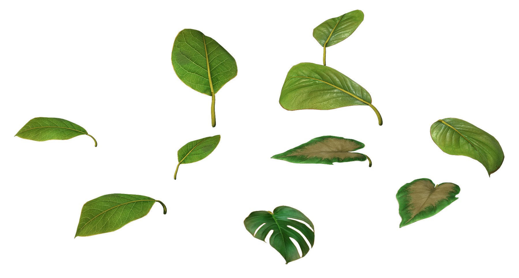 ArtStation - Trees - leaves 03 | Game Assets