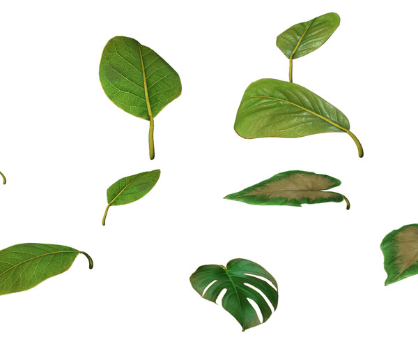 ArtStation - Trees - leaves 03 | Game Assets