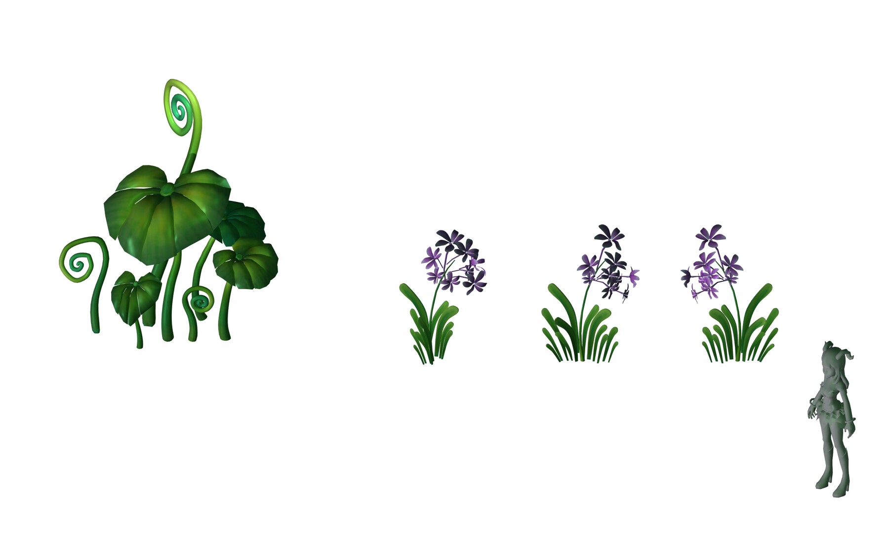 растения из четырех букв