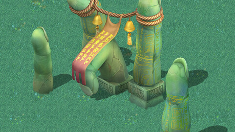 Cartoon sky city - like fingerprints