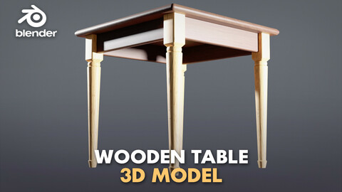 classic wooden table