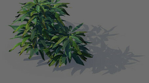 Game Model - Forest - Shrub 16