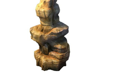 Game Model - Desert Gobi - Wind Stone 17