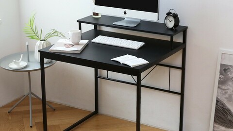 Multi 2 tier standing desk 2colors