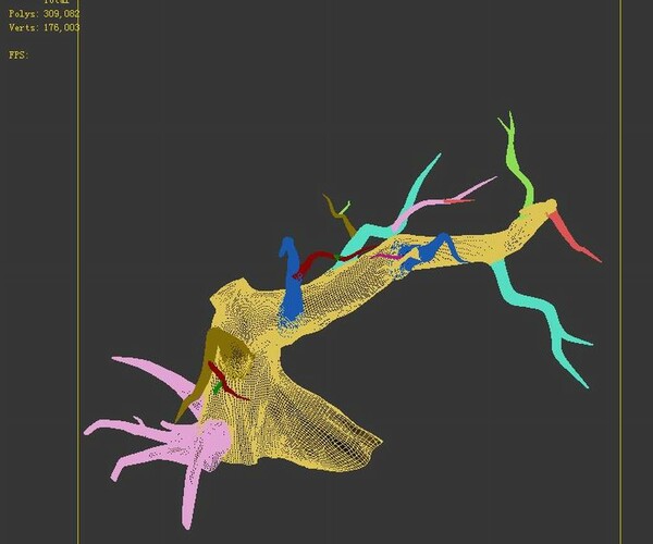 ArtStation - Fairy town - dead tree 4 | Game Assets