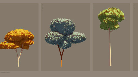 Stylized Trees Pack