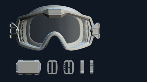 Military goggles - tactical military equipment - military glasses