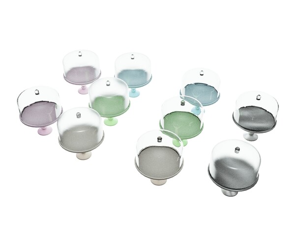 ArtStation Variant food domes. Game Assets