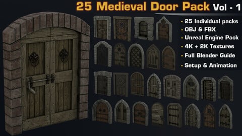 Medieval Door Ultimate Pack Vol.1