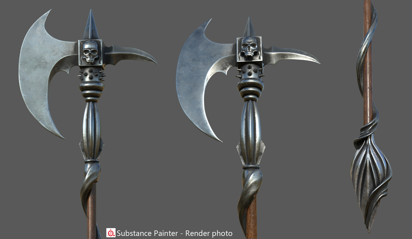 ArtStation - Ancient Long-handled axe | Resources