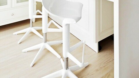 spoon bar stool island table chair 4colors
