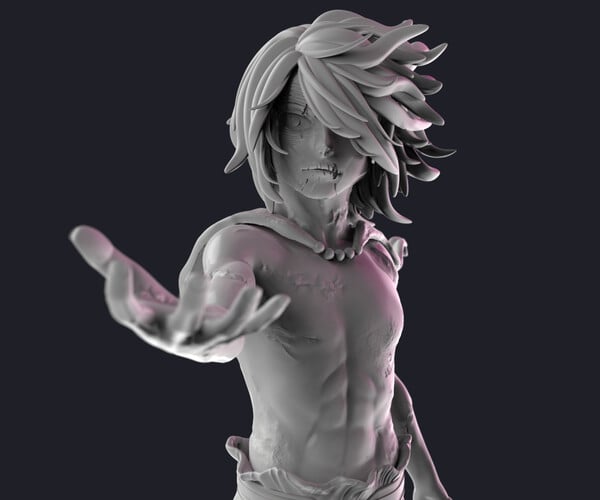 ArtStation - Tomura Shigaraki Awakened AFO from my hero academia 3d ...