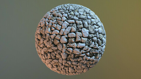 Rock Brick Textures PBR
