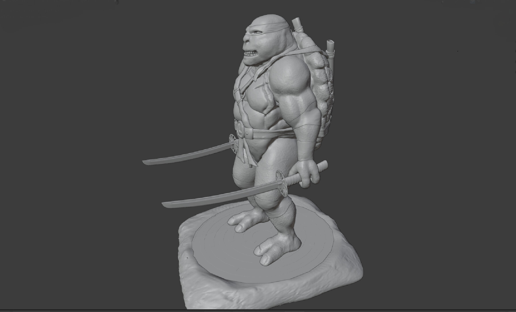 ArtStation Teenage Mutant Ninja Turtles Blender Sculpting 3D model