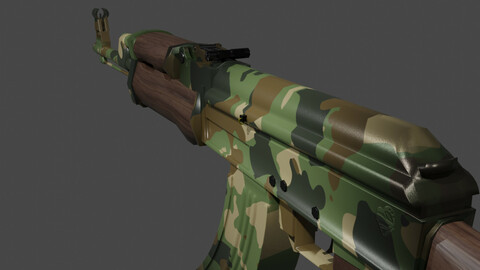 Ak47 3D Model