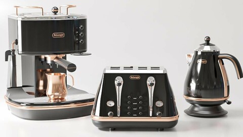 Delonghi set of appliances