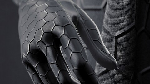 Procedural Sci Fi Cloth Shader