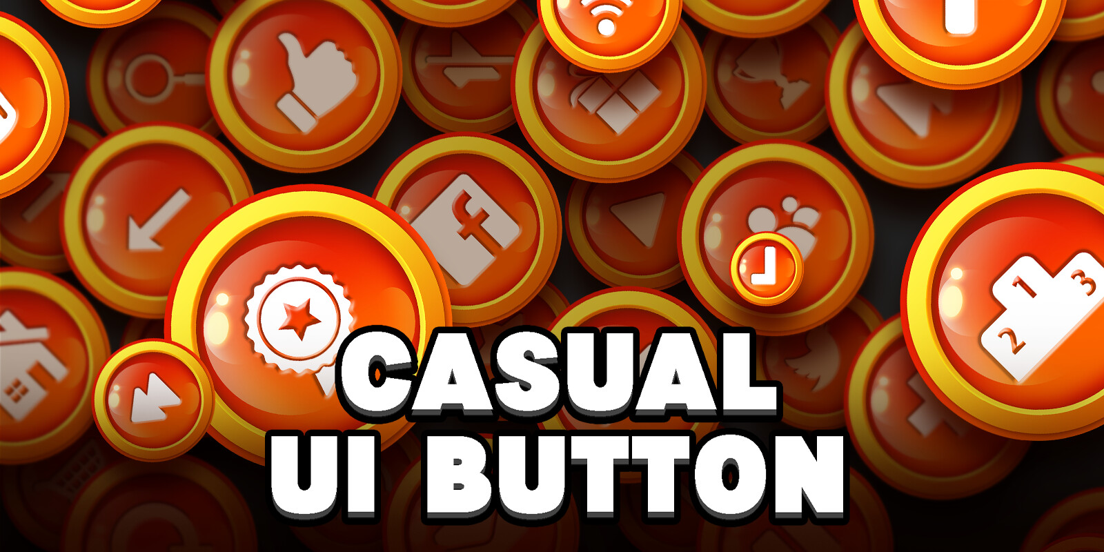 Artstation Casual Ui Button 3 Game Assets