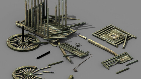 Elven Mountain - Broken - Chariot 01