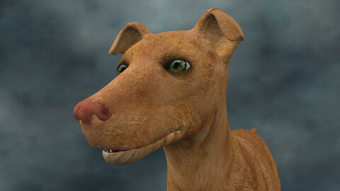 MDGH.014 Rigged Dog