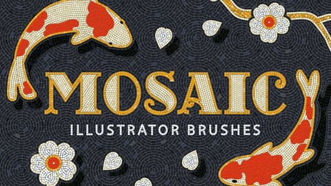 Mosaic Tile Illustrator Brushes