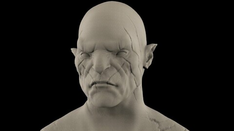 Azog - Hobbit - for 3d print