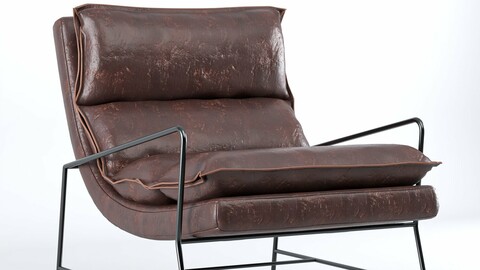 Huge Leather Armchair