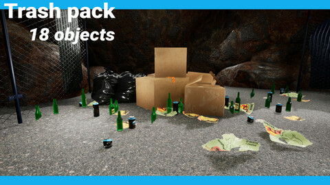 Trash pack | UE4