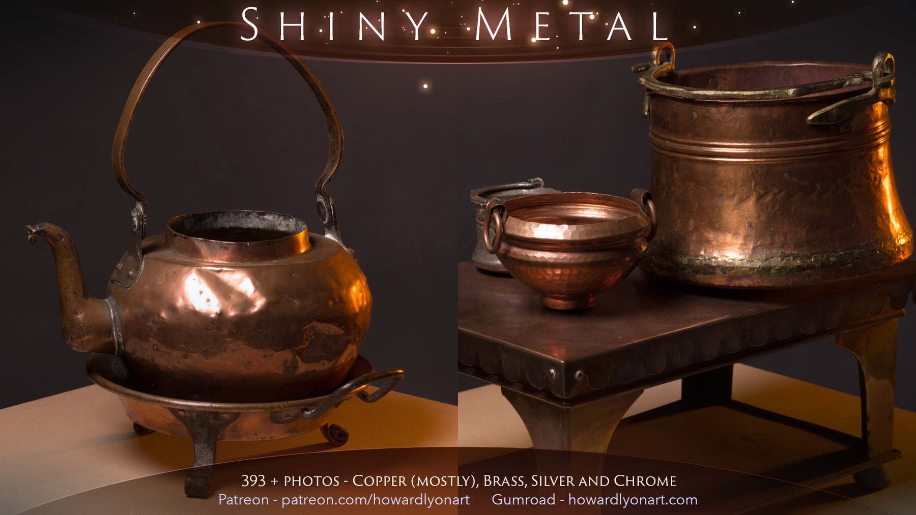 ArtStation - Shiny and rustic metal reference | Resources