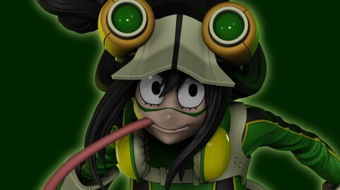Tsuyu Asui - MY HERO ACADEMIA - 3D print