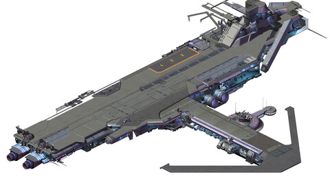 Spaceship - Catapult 01