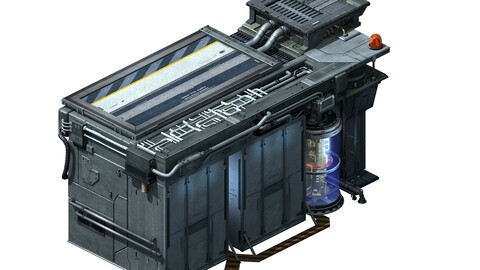 Spaceship - internal objects 02