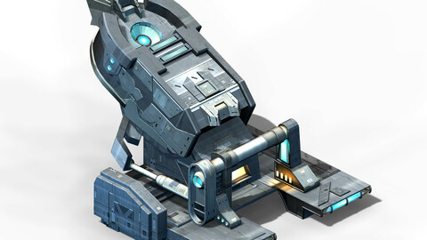 Machinery - Spacecraft - Functional Objects 014