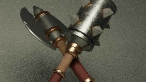 Medieval weapons kit