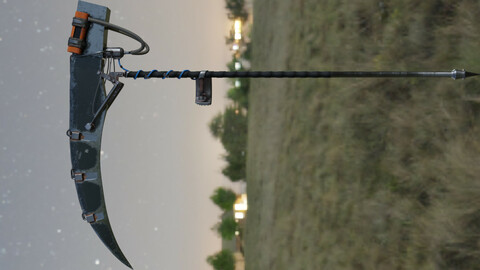 Fire-Spitting mechanical Scythe