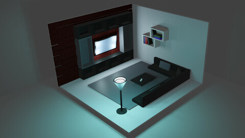 hi tech designe room