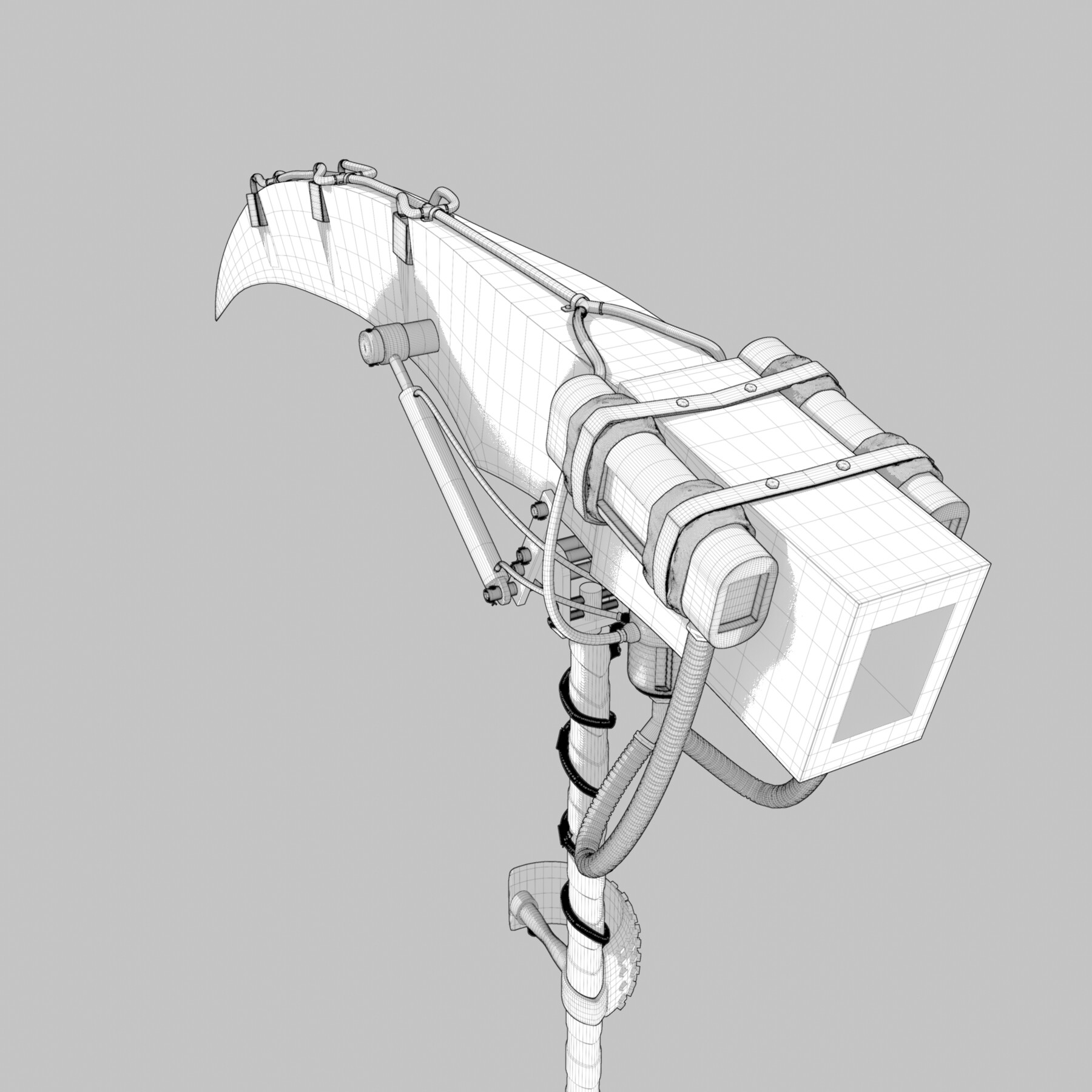 ArtStation - Fire-Spitting mechanical Scythe | Resources