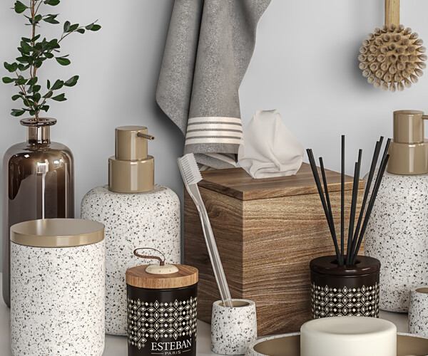 ArtStation Bathroom accessories 32 Resources