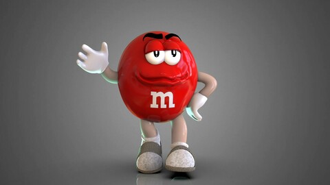 m&m Character
