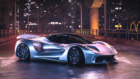 Lotus Evija Free Wallpaper