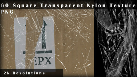 60 Square Transparent Nylon - PNG Textures