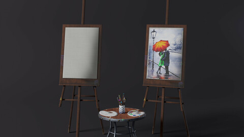 Painting Utensils (stylized)