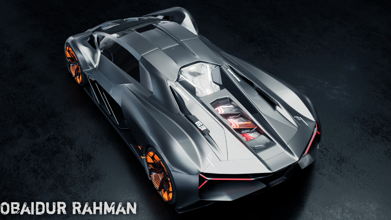Lamborghini Terzo Millennio made by Obaidur Rahman - Finished