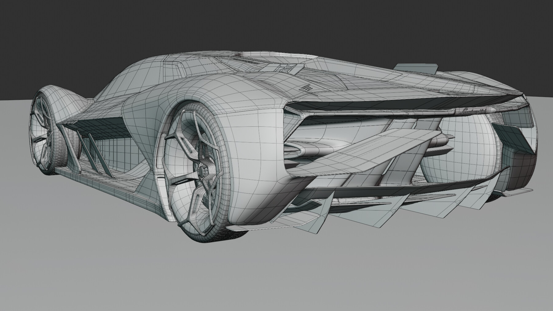 Lamborghini Terzo Millennio 2021 - 3D Model by Arq_Lugo