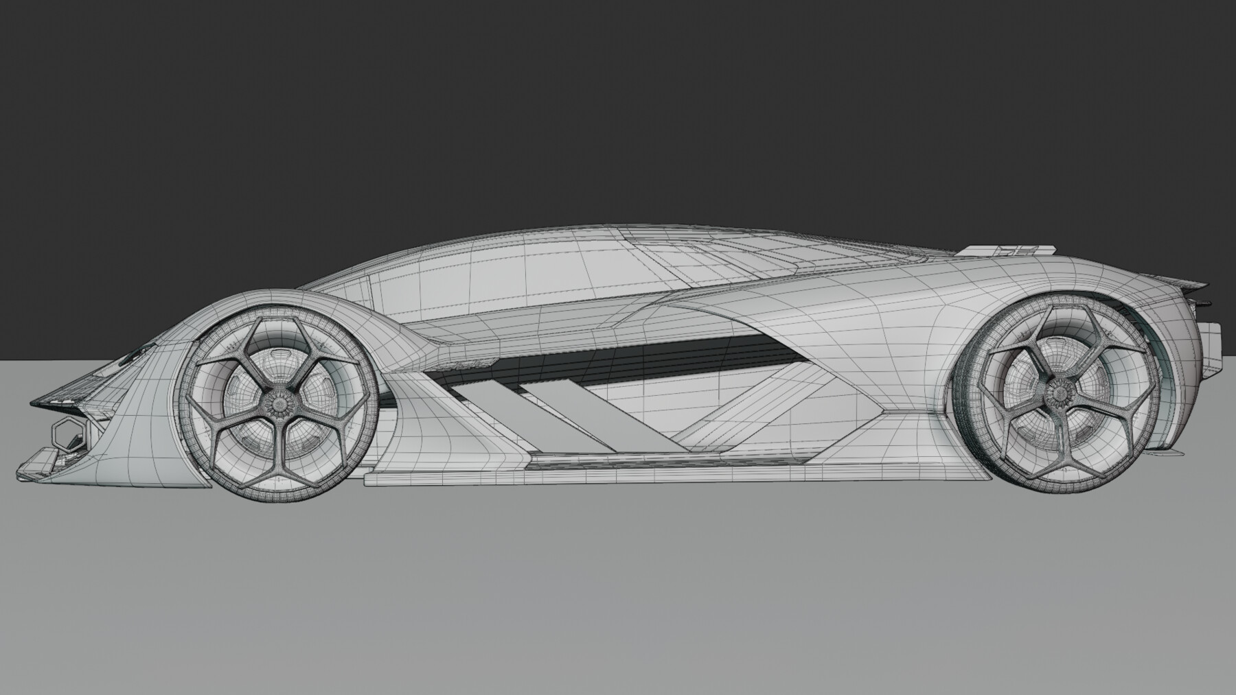 Lamborghini Terzo Millennio 2021 - 3D Model by Arq_Lugo