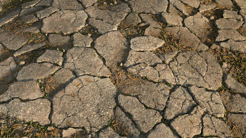 Cracked Asphalt Material I Substance Designer Graph