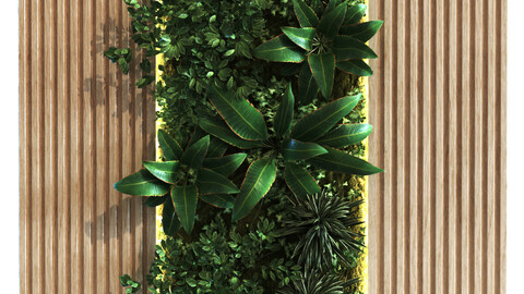 vertical plant set 090