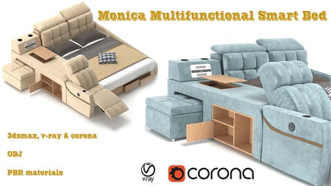 Monica Multifunctional Smart Bed