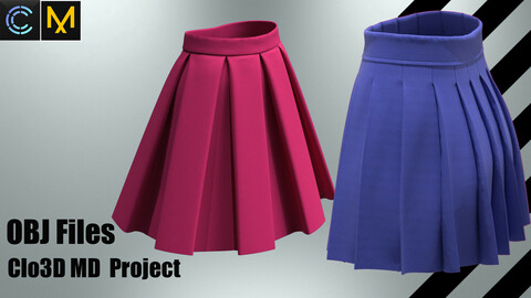 School skirts 2 pieces ( Project+OBJ)