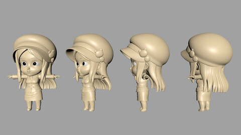 Cute  Japan Manga  Cartoons  Girl  model